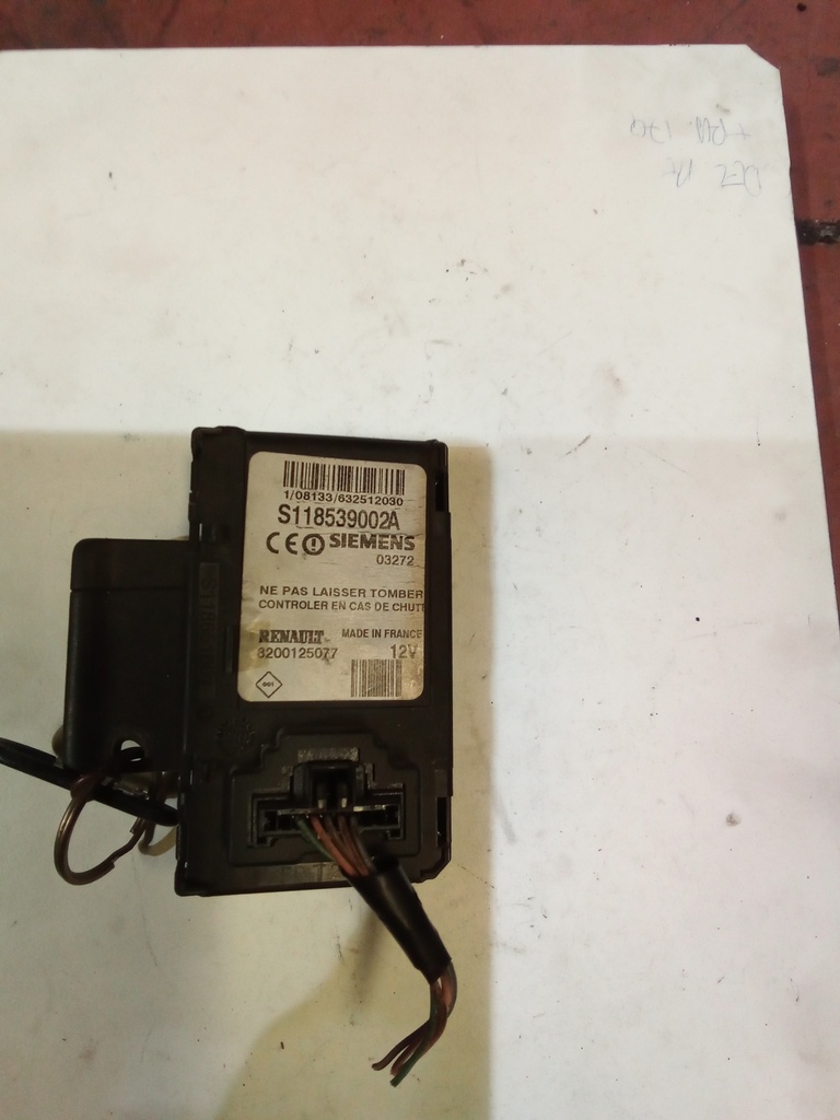 Conmutador de arranque renault megane '04
