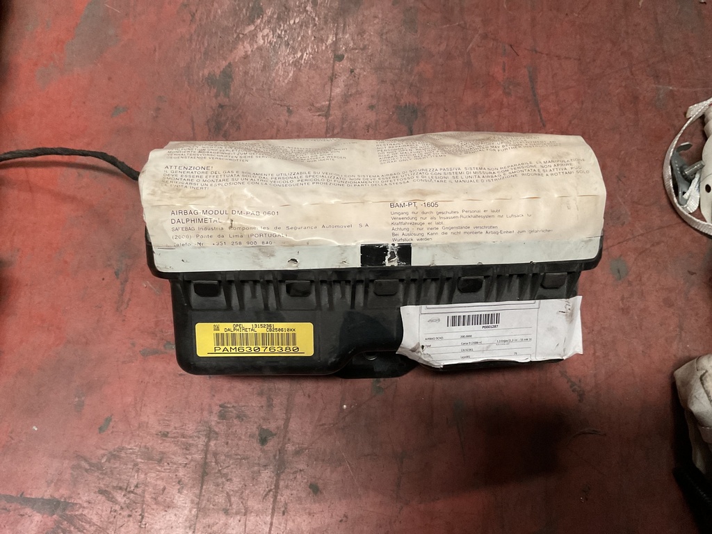 Airbag frontal opel corsa D ‘08