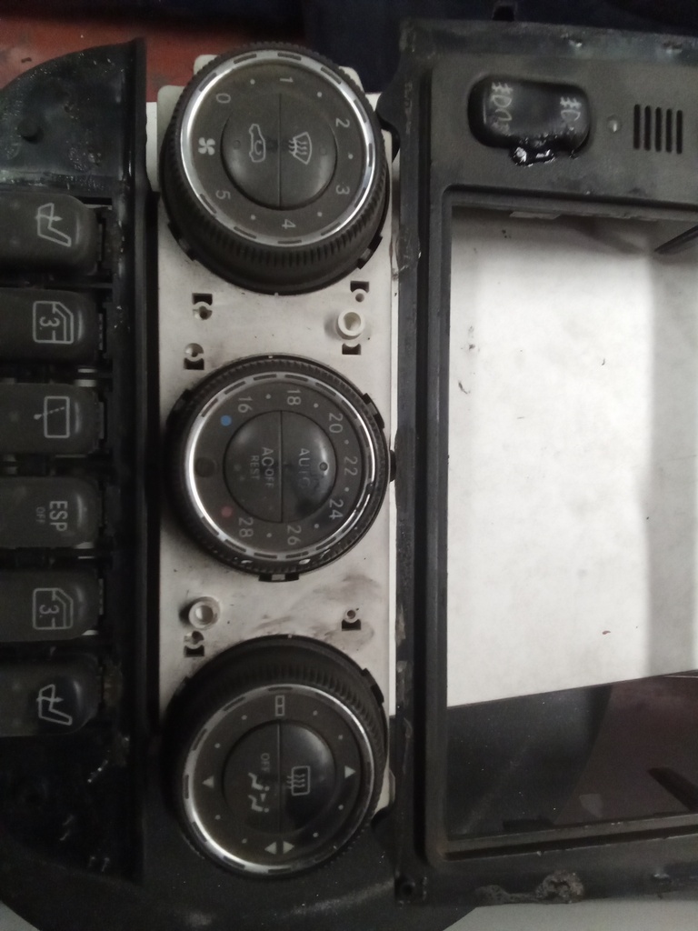 Mando climatizador Mercedes clase m w163 '03