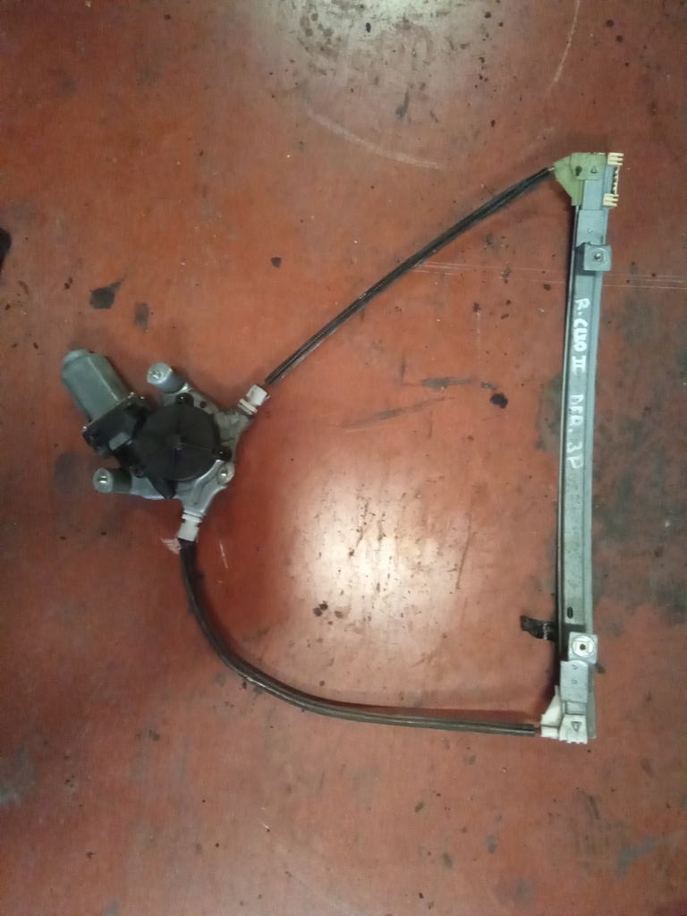 Elevalunas delantero derecho 3p Renault Clio II '03