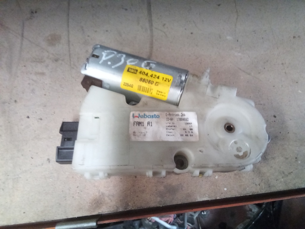 Motor techo eléctrico Peugeot 307 '05