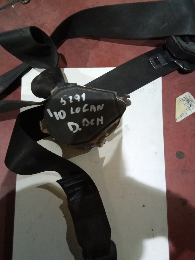 Cinturon delantero derecho dacia logan '07