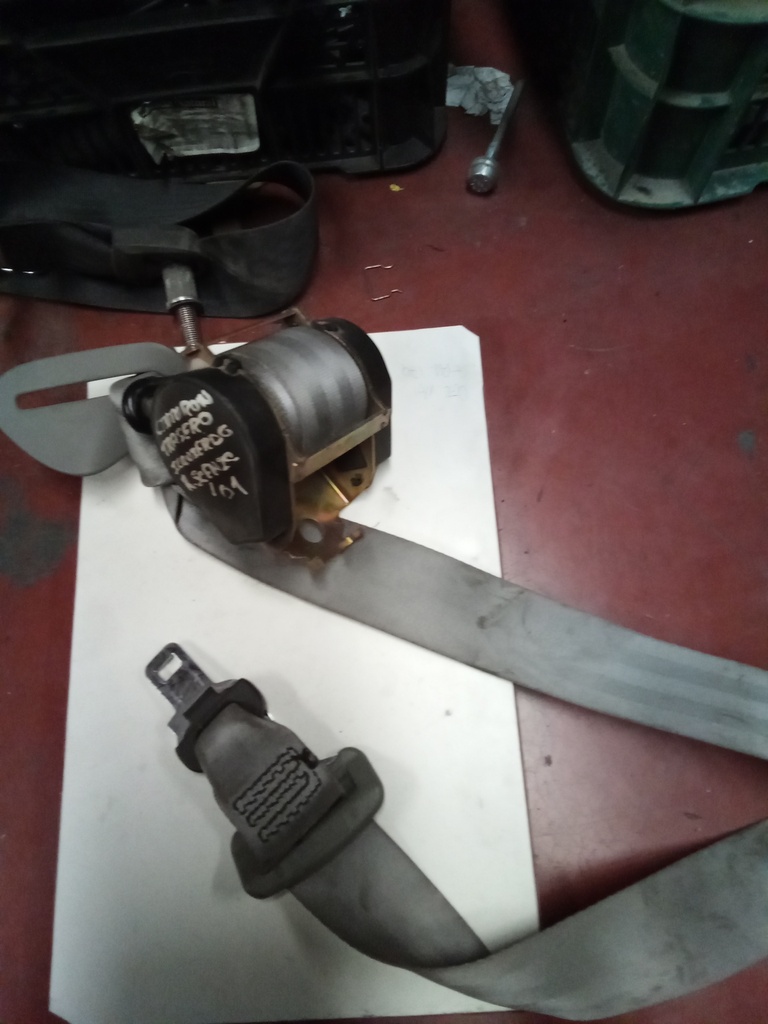 Cinturon seg. tras.izquierdo renault scenic '99