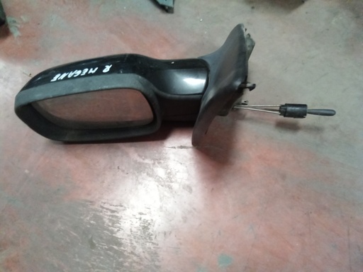 [011105] Retrovisor izquierdo manual renault megane ii '02