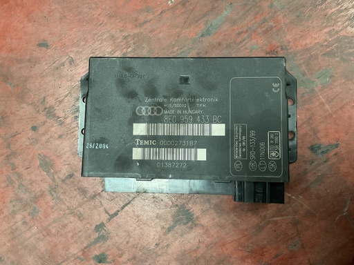 [8E0959433AE 8E0959433AS 8Z0959433N 8E0959433AP 8E0959433BC] Centralita UCE Audi A4 ‘03