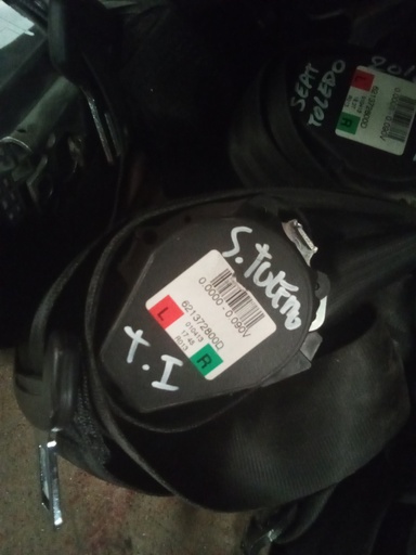 Cinturon seg. tras.izquierdo seat toledo '12