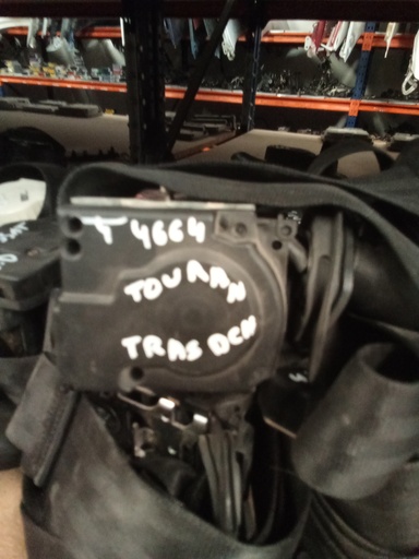 Cinturon trasero derecho volkswagen touran '03