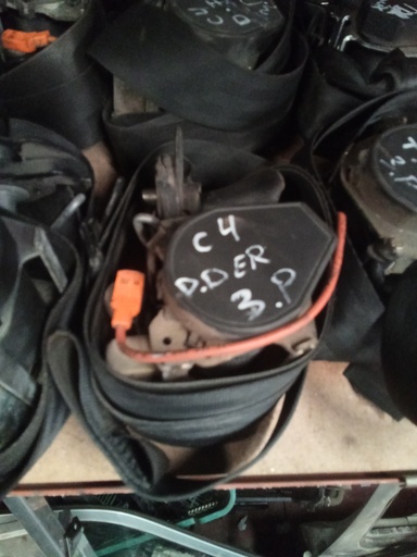 Cinturon delantero derecho 3p citroen c4 '07